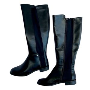 Alfani women black tall PIPPA riding boot.  Size 5M.  NWOT.